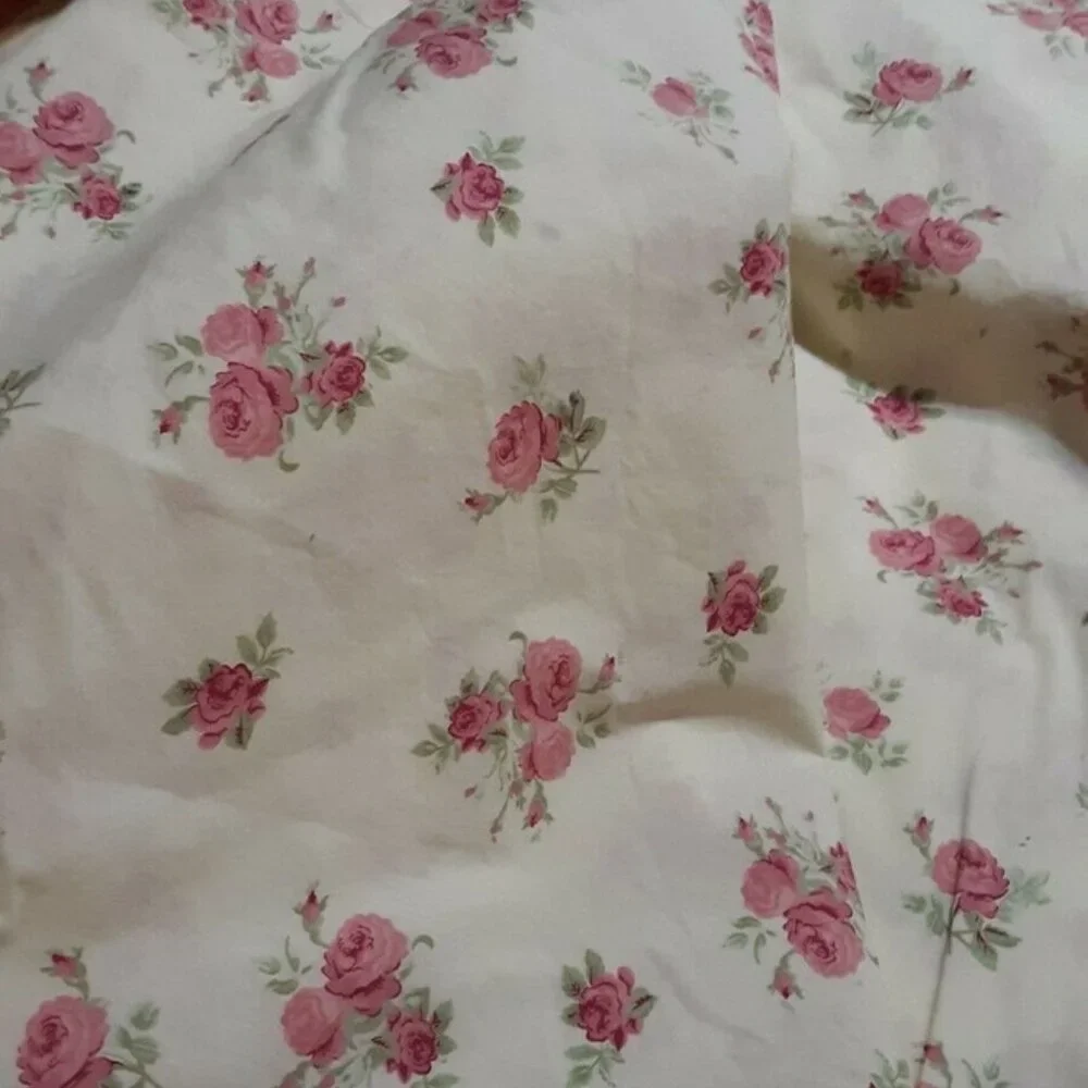 Rachel Ashwell Simply Shabby Chic Paisley Rose Reversible King Duvet Cover Set